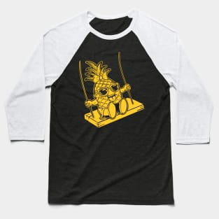 Swinging Pineapple Baseball T-Shirt